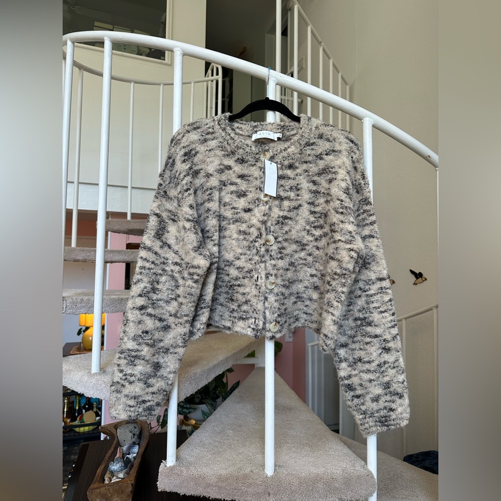 NWT ASTR the Label button-front cardigan size large